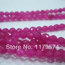 НОВЫЕ Тепловые бесплатные доставить товары оптом и в розницу Красивая 4 мм Грановитая Бразилии Красный Рубин Ясперс Loose Бисера 1" wj567