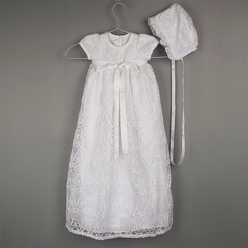 

Yatheen Baby Girls Newborn-24Months Lace Chirstening Gowns