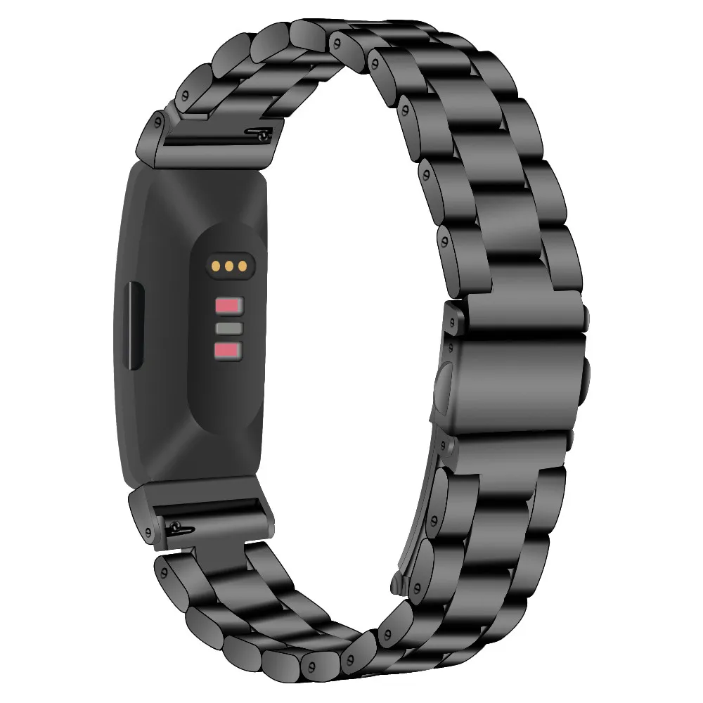 Ремешок для часов из нержавеющей стали, ремешок для Fitbit Inspire HR Heart Rate& Fitnes
