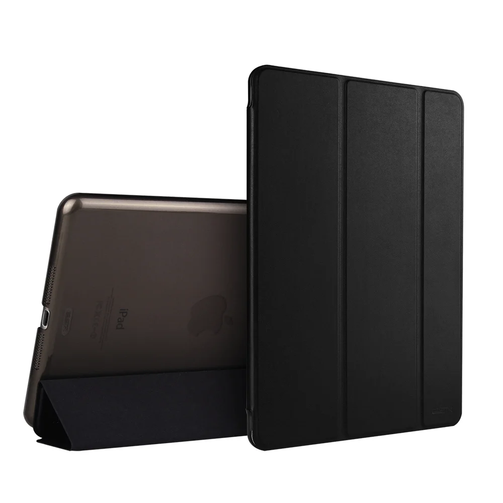 Чехол для iPad мини 1 2 3, ESR Tri-Fold Smart Cover Цвет Ultra Slim PU кожа Прозрачный чехол для iPad Mini 1 2 3