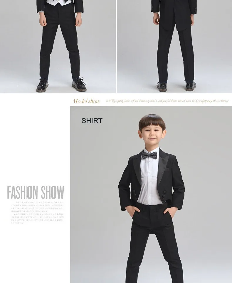 2016 Big Boys Clothing Set Black Tailcoat  (9)