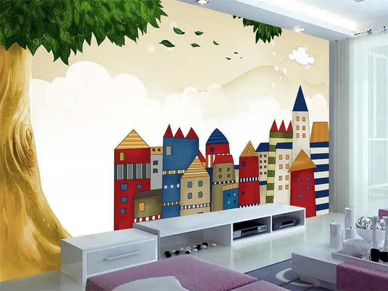 Scarica Gratis Images Personnalise 3d Photo Papier Peint Enfants Chambre Murale Vert dernière par