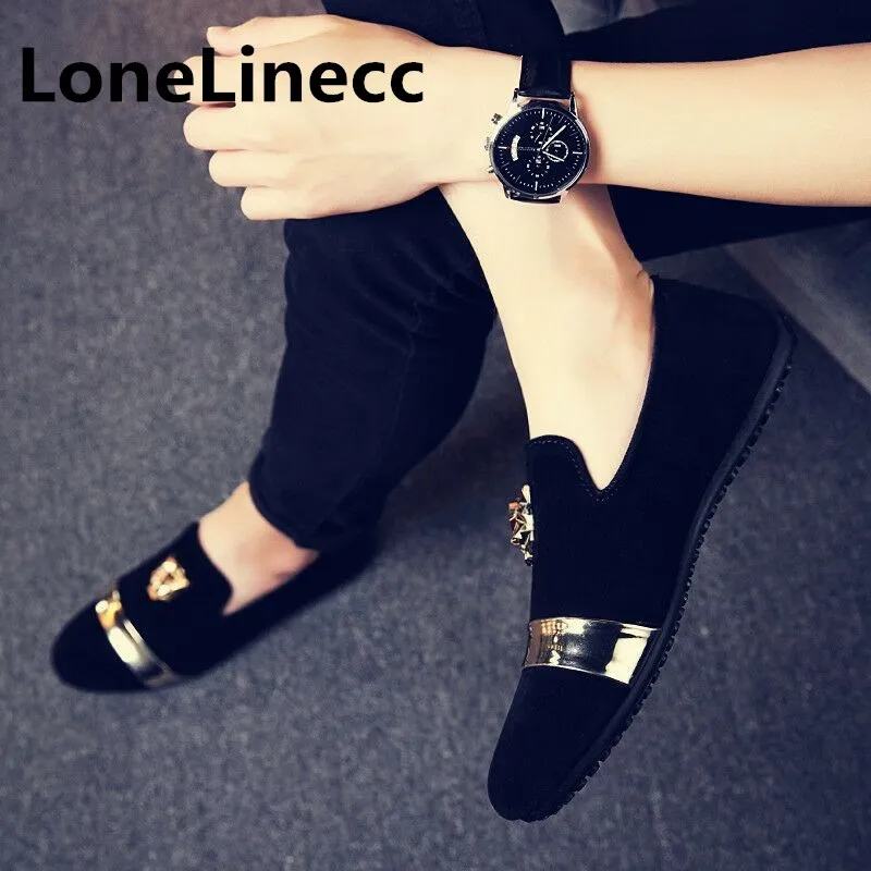 

2018 Men flat shoes spring summer men's Loafers trend bean casual Driving shoes male breathable Beijing canvas men's shoes man