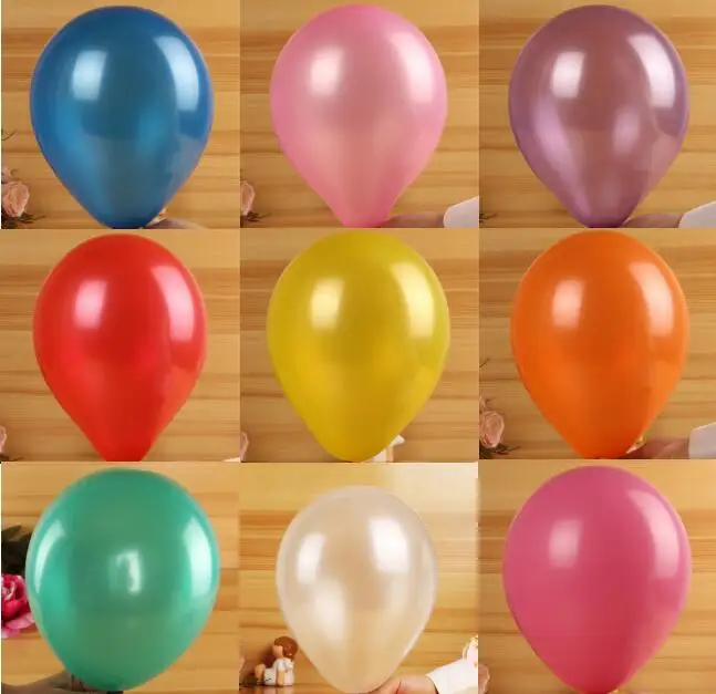 10 inch 1.5g Cheap Latex balloon Helium Round balloons 16colors Thick