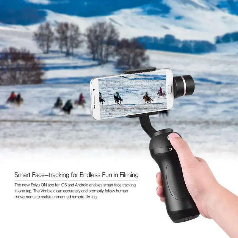 

FeiyuTech Vimble c Smartphone Gimbal stabilizer Support Face Tracking Panorama Shooting Dynamic Time-Lapse