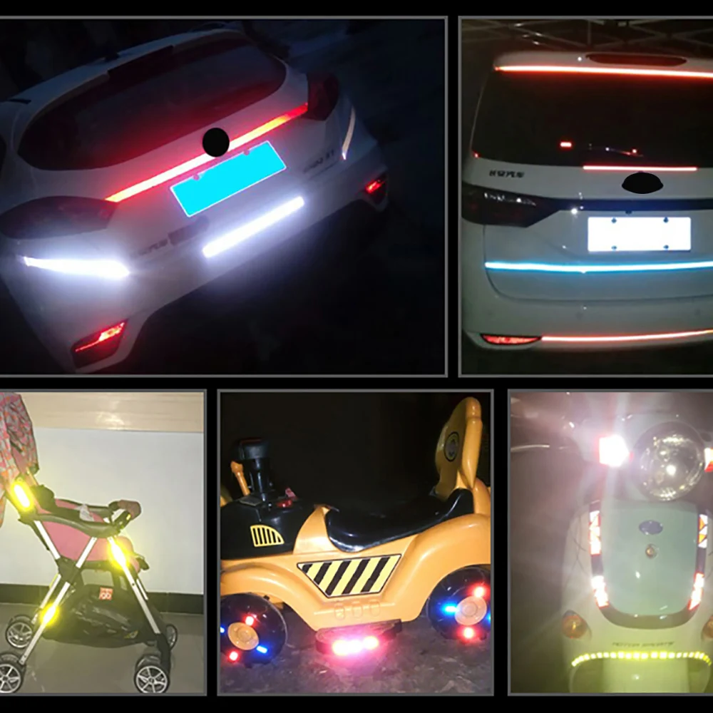 Светоотражающая лента для автомобиля 2 см * 5 м|reflective tape|reflective tape stickerstape reflective |
