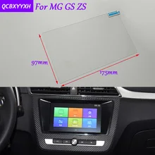 Car Styling 8 Inch GPS Navigation Screen Glass Protective Film Sticker For MG GS ZS Accessories Control of LCD Screen