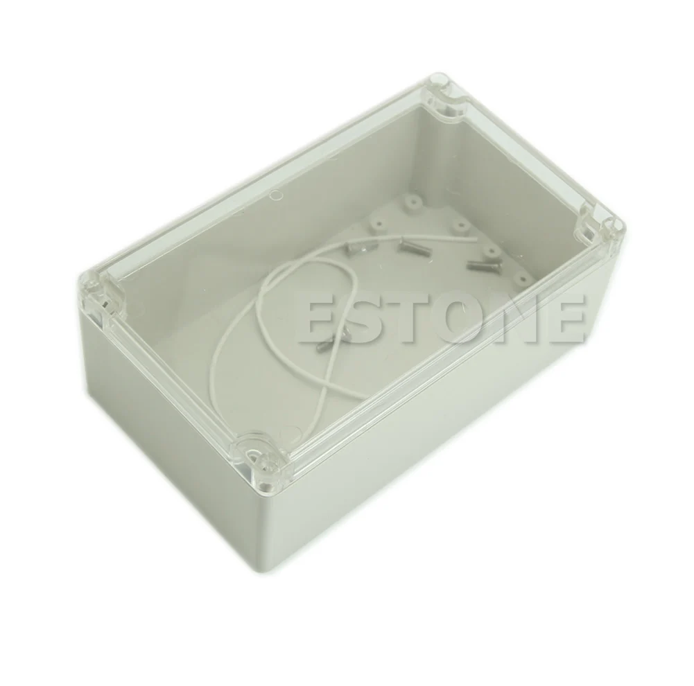 

2018 Waterproof Clear Cover Plastic Electronic Project Box Enclosure CASE200x120x75mm SEP28_40