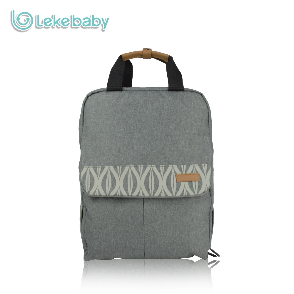 Lekebaby модная сумка для беременных подгузников рюкзак ухода за ребенком большая