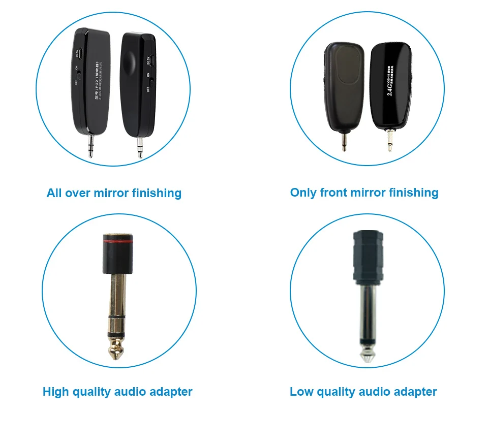2.4G Wireless Microphone Speech Headset Megaphone Radio Mic For Loudspeaker Teaching Meeting Guide Mic With 6.5mm Adapter (8)