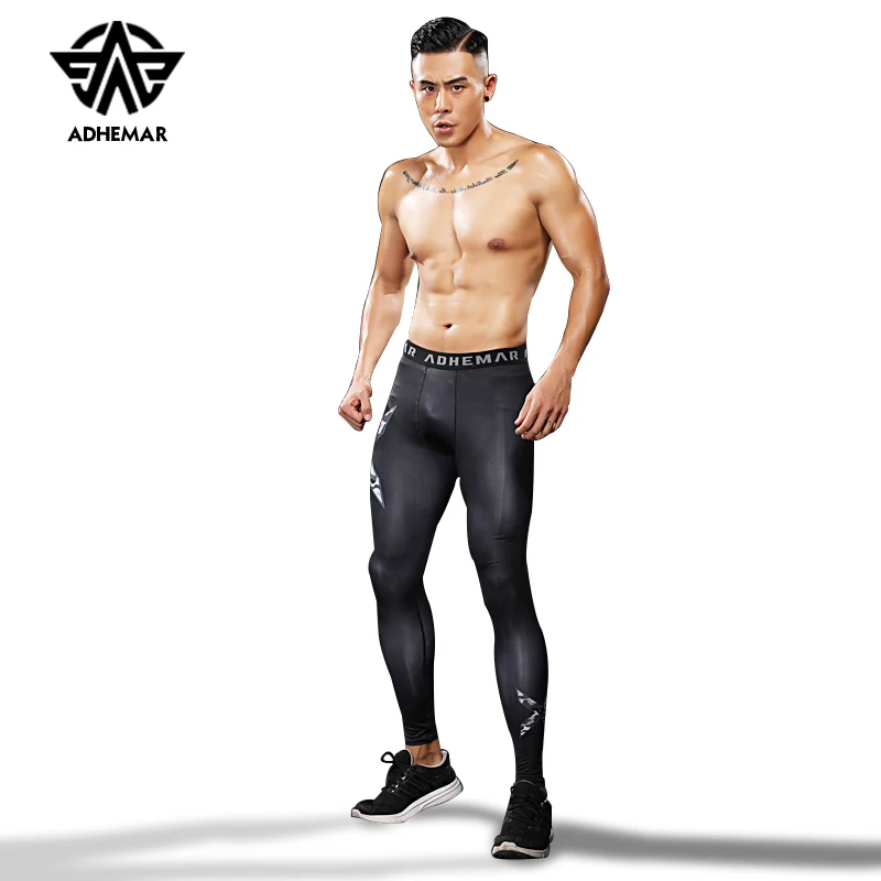 

Adhemar sports pro compression pants long running tights quick-drying leggings for men