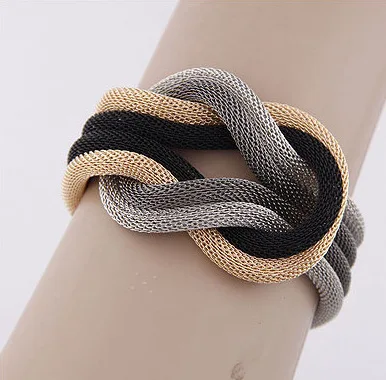 

Free shipping Wholesale Jewelry Fashion Women vintage retro necklace Cheap Alloy Chain Chunky Bracelets & Bangles