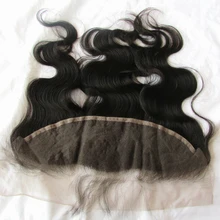 8A Cheap Peruvian Body Wave Lace Frontal Closure With Baby Hair 13X4 Virgin Human Hair Full Lace Frontal Free 3Part Shipping