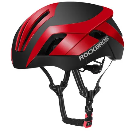 ROCKBROS 3 в 1 велосипедный шлем EPS светоотражающий велосипедный шлем MTB дорожный велосипедный мужской защитный светильник шлем интегрально-Формованный пневматический - Цвет: Красный