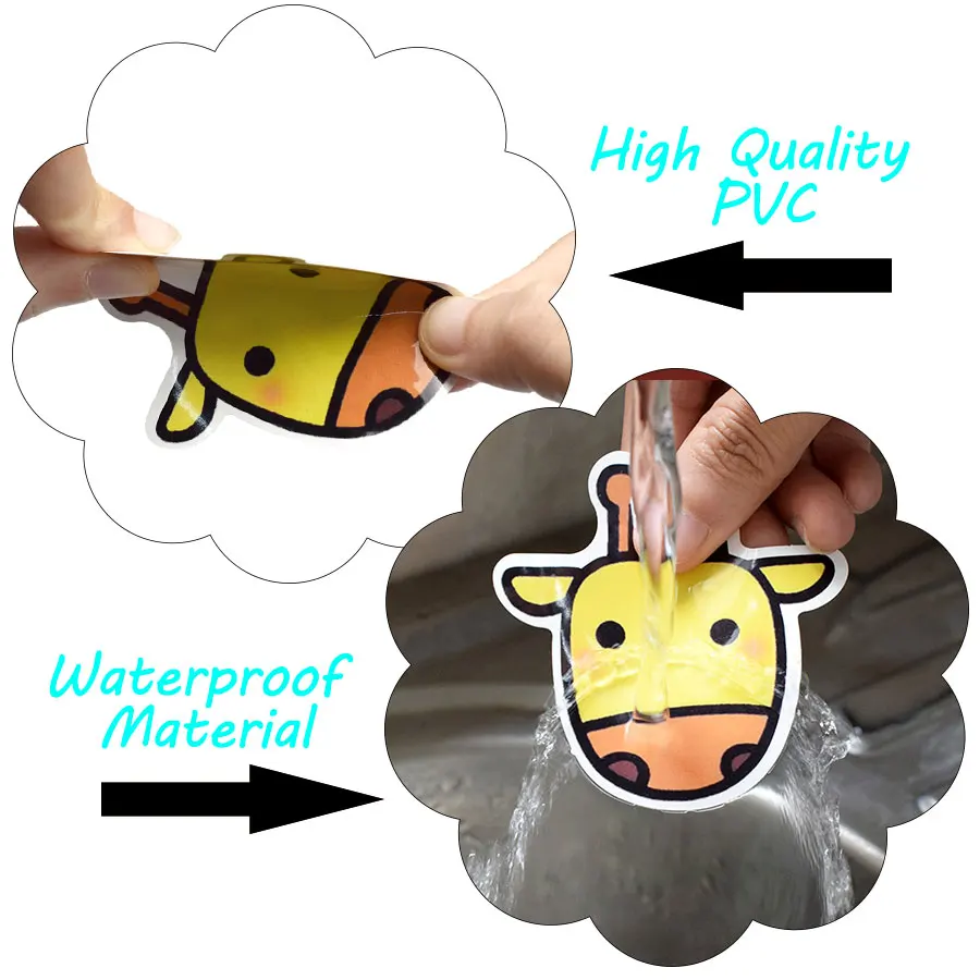 1Psc Grafitti Cool Stickers: Gesture Hand Funny Sticker for Kids - DIY Laptop, Skateboard, Luggage, Motorcycle, Snowboard, Car Stickers image 6
