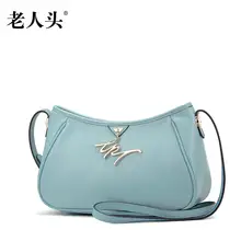 2016 New LAORENTOU brand genuine leather women bag fashion women shoulder messenger cowhide small bag