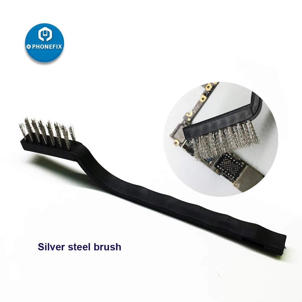 3 IN 1 Anti-static Golden Silver Steel Brush Set (3)