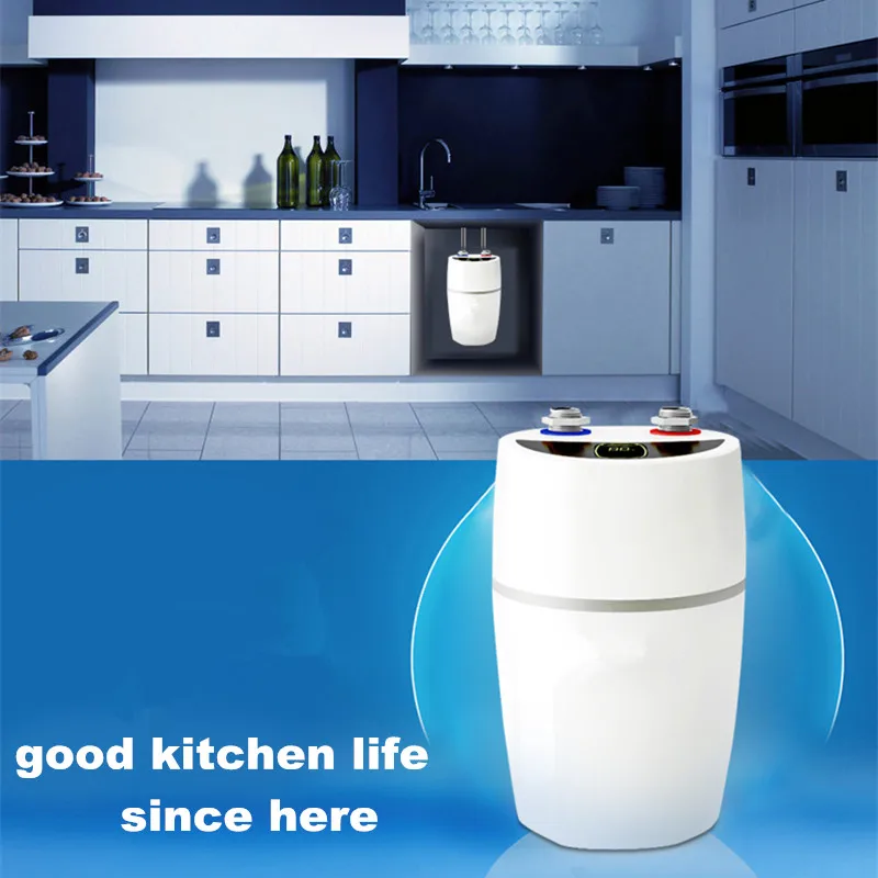 Water Heater 2200W Instant Electric Rapid Tank Bathroom Kitchen