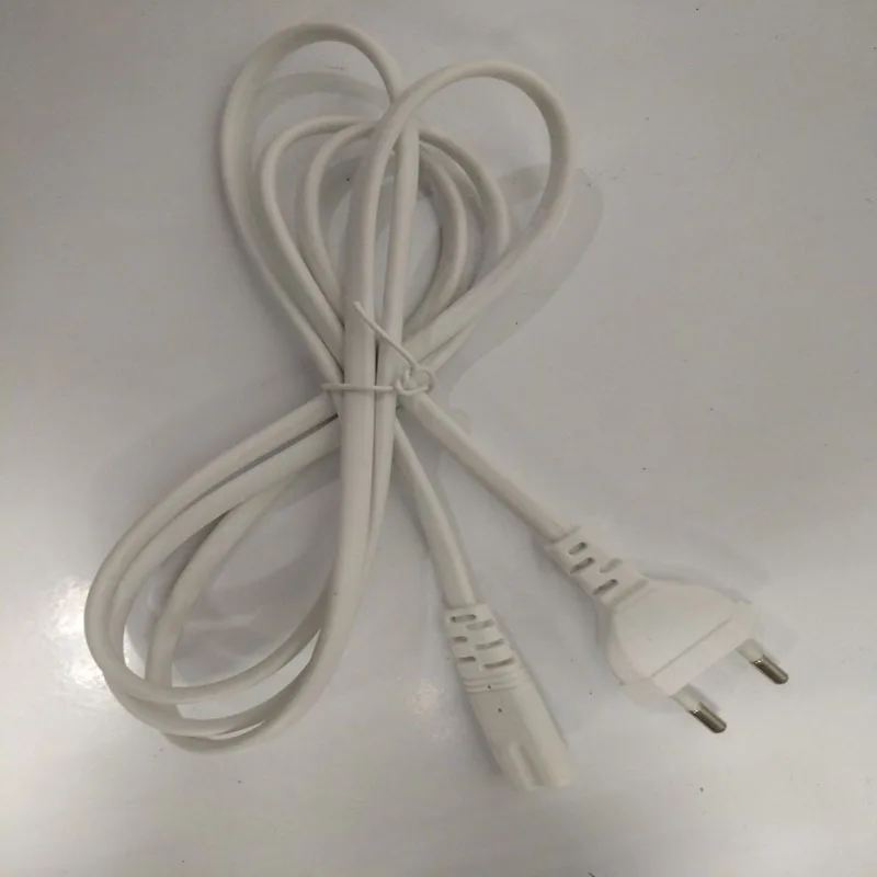 White EU 2-Prong VDE Plug Power line Laptop AC Adapter Power Cord Cable Lead 2 Pin Black 1.5m Wholesale White EU 2-Prong VDE Plug Power line Laptop AC Adapter Power Cord Cable Lead 2 Pin Black 1.5m Wholesale