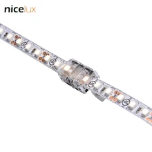 10 шт. 2pin 3pin 4pin 5pin светодиодные ленты Разъем для одного RGB RGBW цвет 3528 5050 светодиодные ленты к клемме подключения