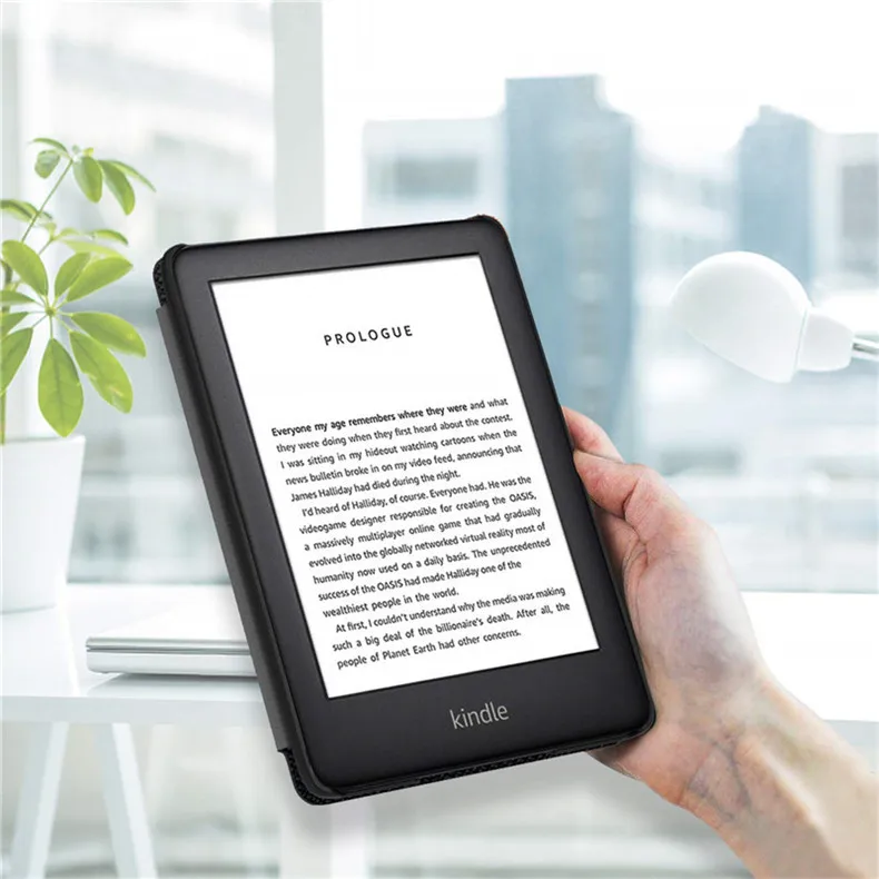 Для всех новых Kindle чехол из искусственной кожи смарт-чехол с автоматическим выключением/пробуждением для всех новых Kindle 10го поколения