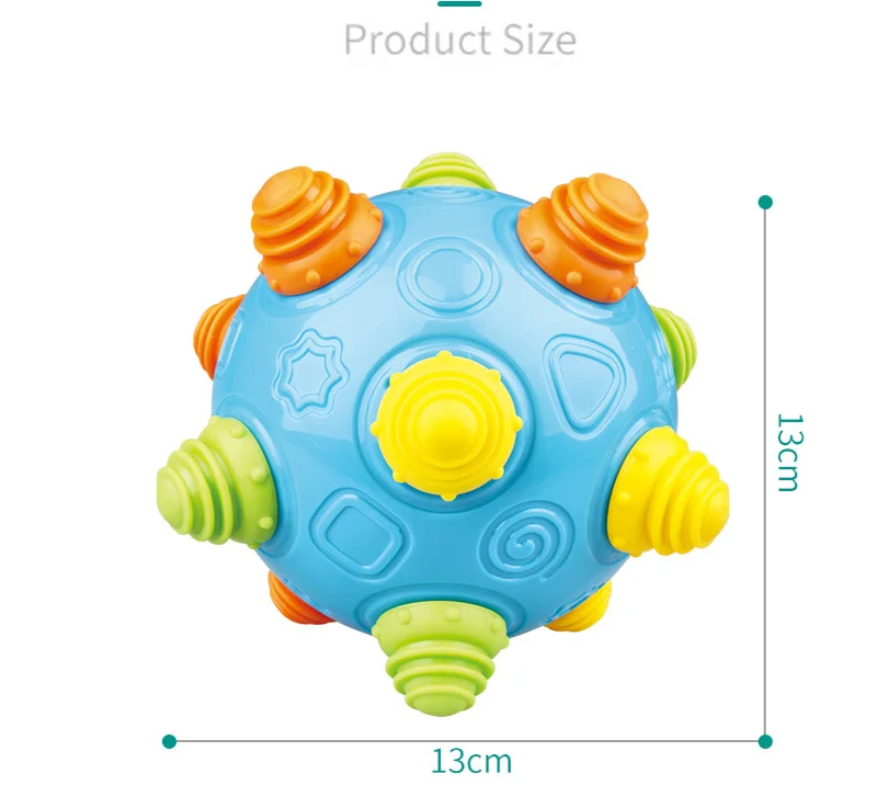Детские развивающие игрушки для детей, развивающие игрушки, музыкальный вибрирующий попрыгунчик для танцев, Вибрационный игрушечный шар, ABS материал