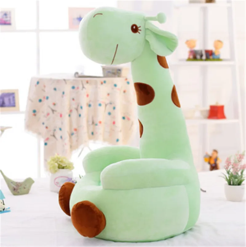 stuffed giraffe chair plush toy5