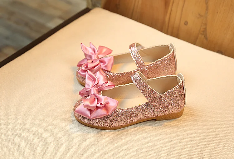 SLYXSH/детские сандалии для принцесс; элегантная детская Свадебная обувь для девочек; Золотое Платье; кожаная обувь; Праздничная обувь для девочек; цвет розовый