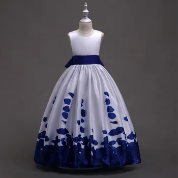 

Girls Party Dress 2018 New Summer Girls Princess Dress for Wedding Kids Formal Dresses For Big Girls Children Costumes