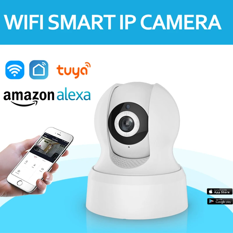 HD Tuya Smart Life Alexa Wireless IP Camera Two Way Audio ...