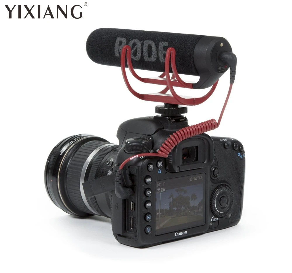 YIXIANG Rode VideoMic GO On Camera Shotgun Microphone for Canon Nikon