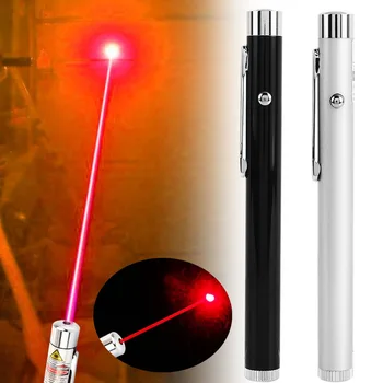 

Laser Pointer Pen Beam High Powered Red 5mW Powerful Visible Light Military Sighting Device Flashlight Electric Torch Pet Toy