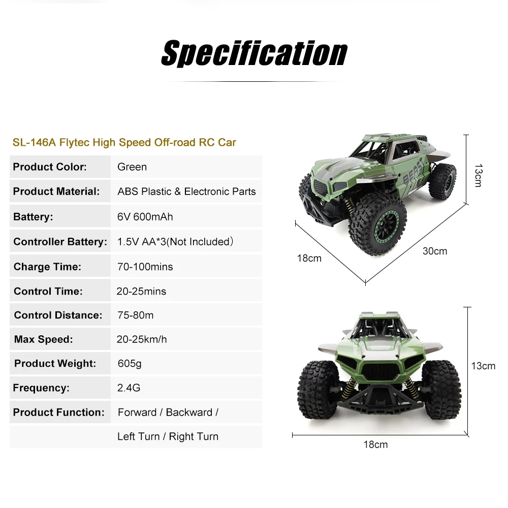 SL-146A-Flytec-Green-High-Speed-Off-road-RC-Car_02