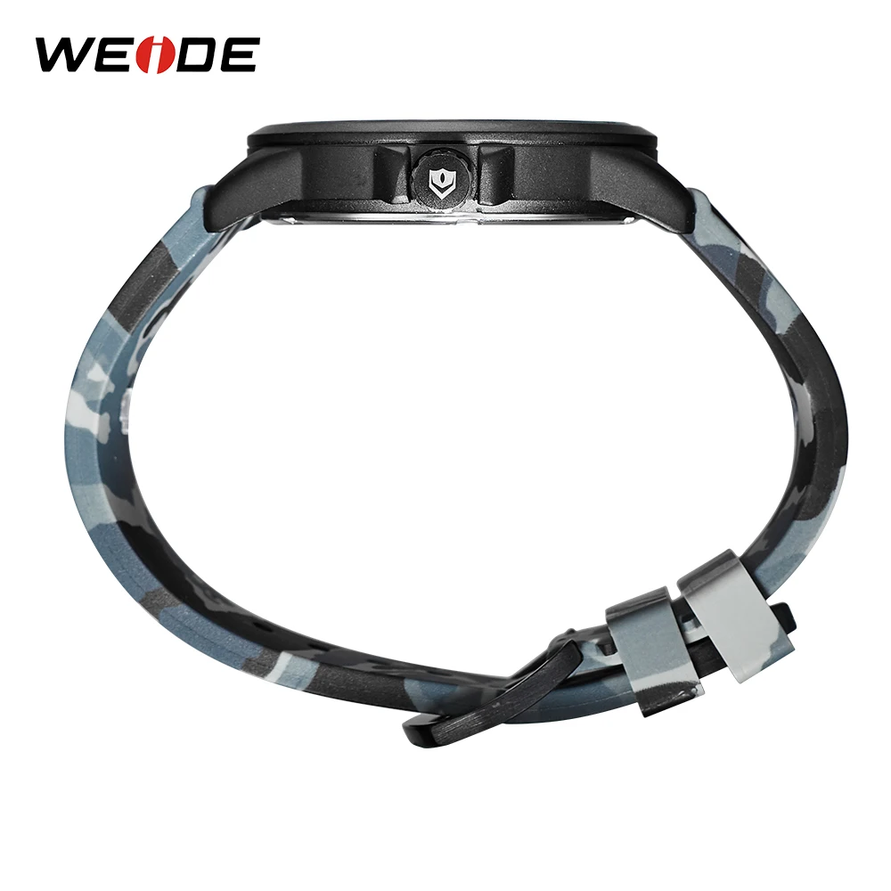 Бренд класса люкс WEIDE аналоговые цифровые кожаные спортивные часы мужские