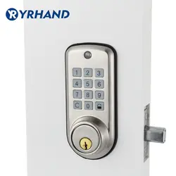 Дешевые умный дом цифровой дверной замок, водостойкий умный Keyless Пароль Pin код дверной замок электронный засов-замок