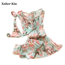 3 шт./компл., Детский костюм для плавания бикинидля девочек, комплекты Танкини, костюмы для детей, детские купальники для плавания, пляжная одежда, G11-K33