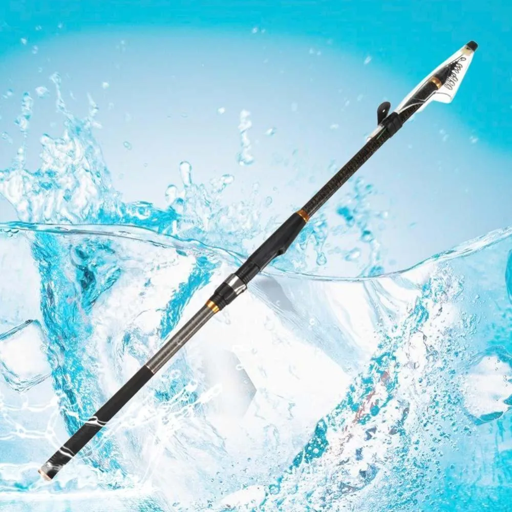 

Carbon 3.6M 4.5M 5.4M 6.3M Portable Telescopic Fishing Rod Spinning Fish Hand Fishing Tackle Sea Rod 2017 Fishing Accessories