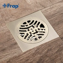 Frap трапных Ретро Drainr стиральная крылом посвященный душевой сток в полу латунь ванная комната Слива Plug кухня аксессуар Y38077
