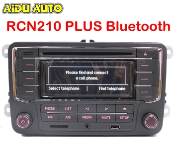 

AIDUAUTO USE FIT FOR Golf 5 6 Jetta Mk5 MK6 Passat B6 CC B7 RCN210 Plus Bluetooth MP3 USB Player CD MP3 Radio