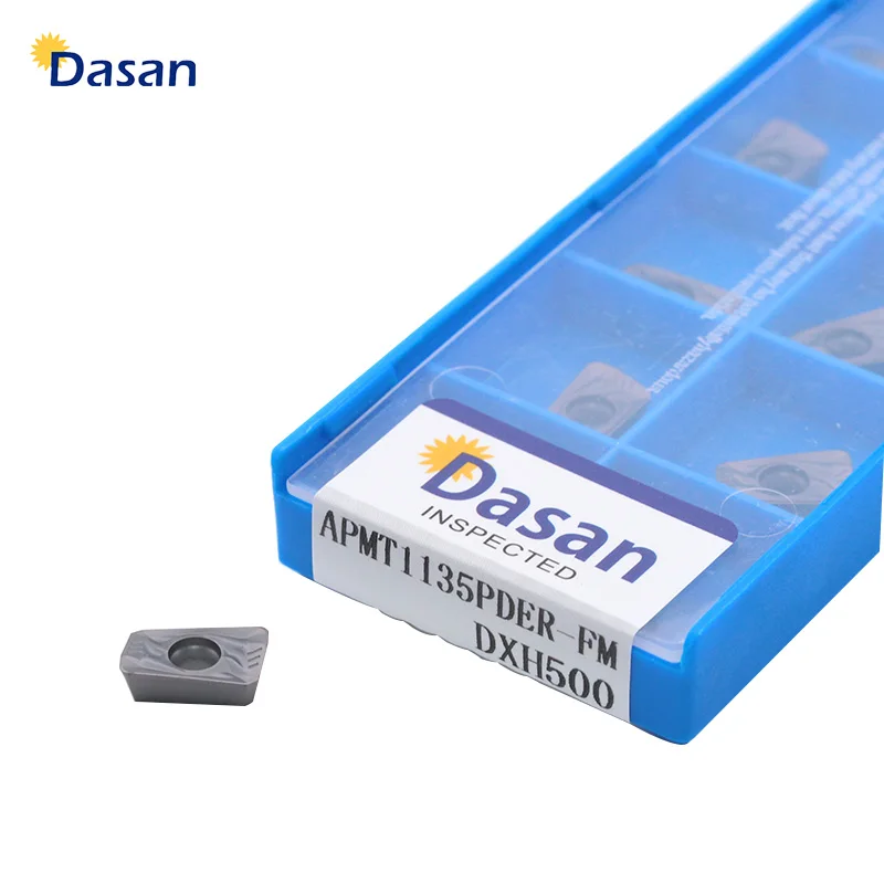 

10pcs Milling Insert APMT1604PDER APMT 1135 FM Carbide Inserts High Quality Blade Mill Cutter Lathe Tool for Hardness Steel