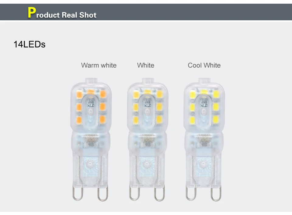 10 шт. затемняемый G9 светодиодный 220 В 110 В 14 22 32 светодиодный s 3 Вт 5 Вт 7 Вт светодиодный G9 2835SMD прожектор для замены галогенной лампы Люстра ампула Luz