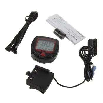 

Sunding Clock Stopwatch Digital LCD Bicycle Computer Odometer Bike Meter Speedometer Free Shipping Brand Drop shipping