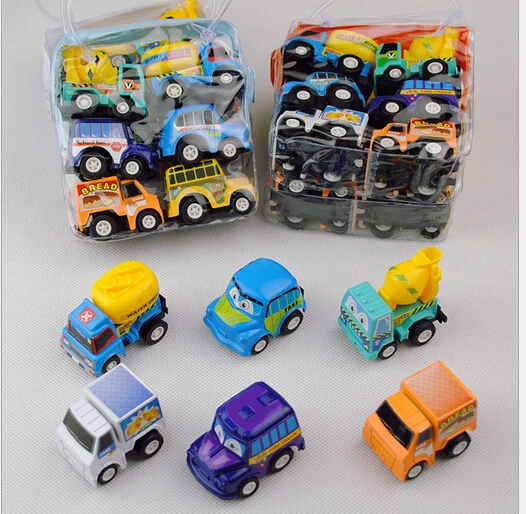 Best gift plastic cute toy cars for kids dinky toy for Children pull