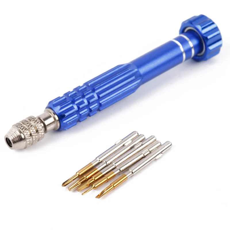 Набор отверток 6 в 1 T6 T5 Torx0.8 Phillips1.2 Slotted2.0 диагностический инструмент для ремонта