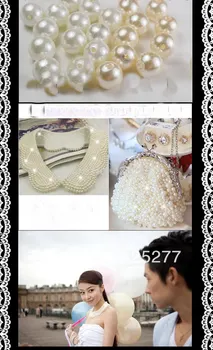 

1000 PCS/set Free Shipping! Pearl Imitation Round Beads 8mm Dia 018008001