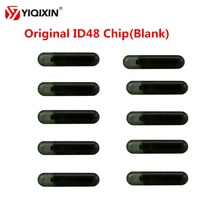 YIQIXIN 10 шт./лот высокое качество ID48 транспондер чип дистанционный ключи от машины ID48 Стекло пустой чип не закодированным для VW/Skoda/Seat