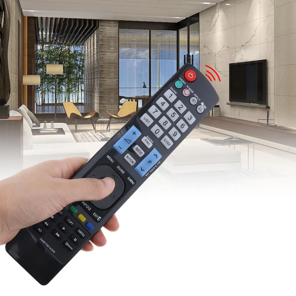 

LED LCD TV Replacement Remote Control Support 2 x AAA Batteries for TV LG AKB72914209 New