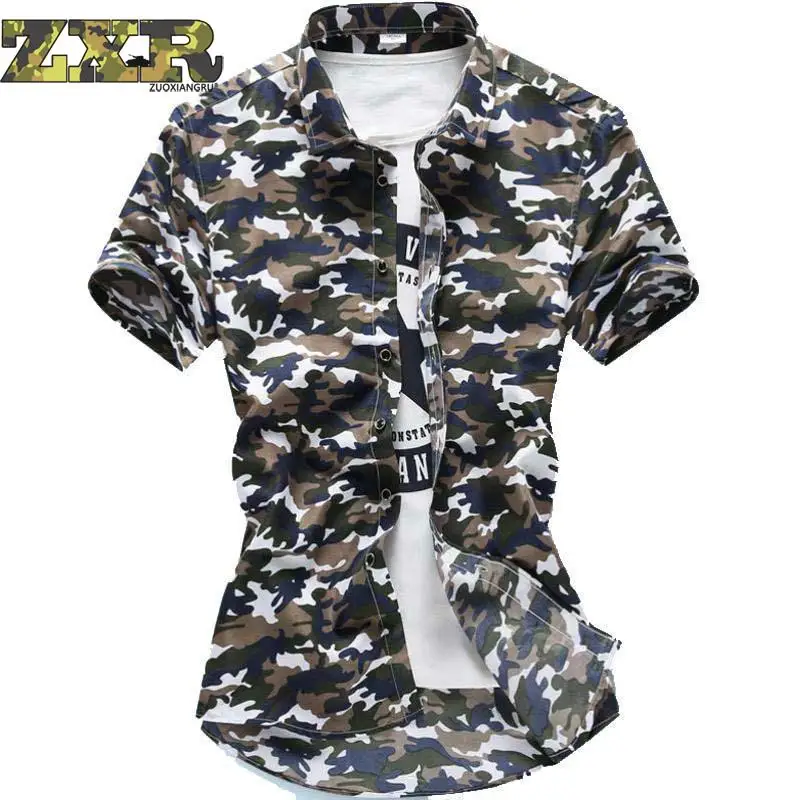 

New Quick Drying Outdoor Men Camouflage Shirts Breathable Removable Clothes Camisa Pesca Sports Fishing Trekking Hiking Clothing