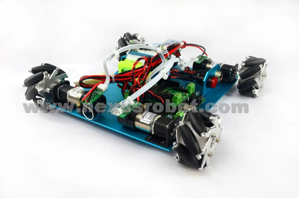 

4WD 60mm Mecanum wheel arduino robot kit 10021
