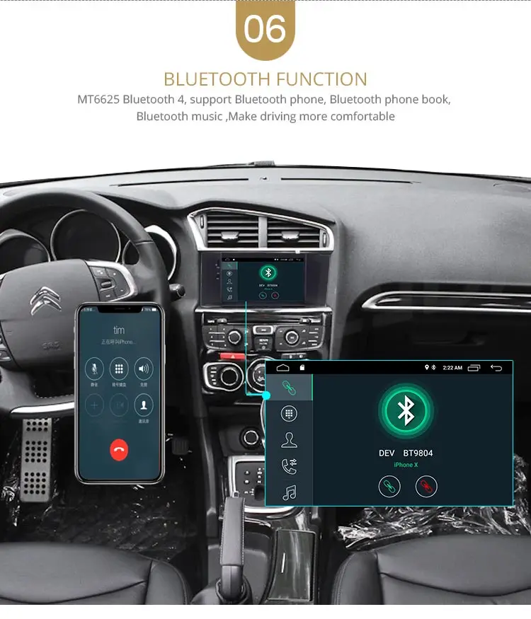 LJDA 1 Din 7 дюймов Android 10,0 автомобильный dvd-плеер для Citroen C4 C4L DS4 wifi gps радио 2G ram gps навигация радио wifi Мультимедиа